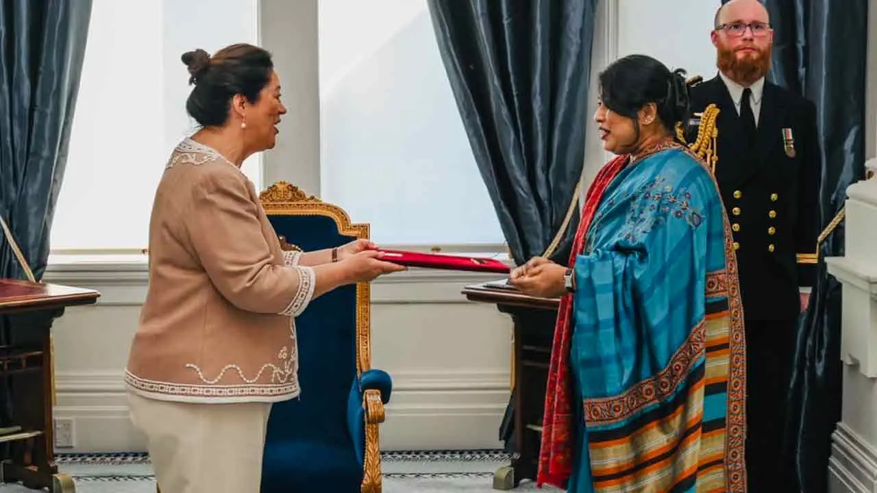 নিউজিল্যান্ডে বাংলাদেশের প্রথম হাইকমিশনারের পরিচয়পত্র পেশ