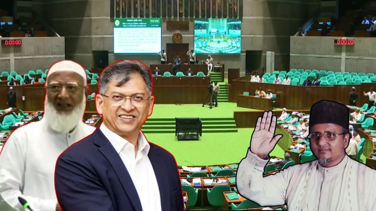 স্পিকারের সামনে বিরোধী দলীয় নেতা ও স্বরাষ্ট্রমন্ত্রীর বাকযুদ্ধ