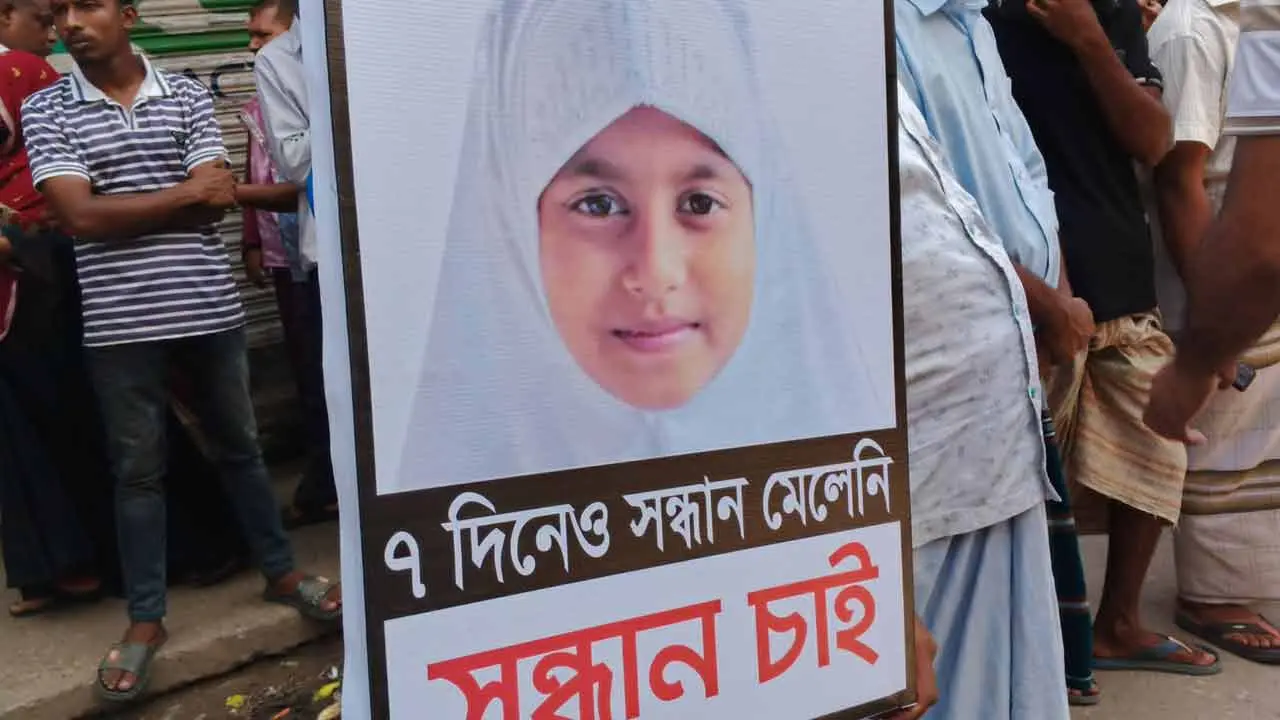 ৭ দিনেও খোঁজ মেলেনি শিশু কলির, দ্রুত প্রকৃত ঘটনা উদ্ঘাটনের দাবি