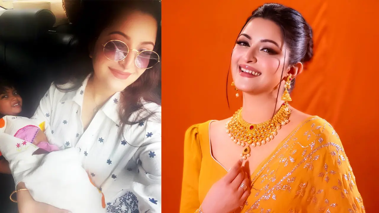 ‘তিন নম্বর জন ডান’, পরীমণির কোলে থাকা শিশুকে নিয়ে নানা জল্পনা