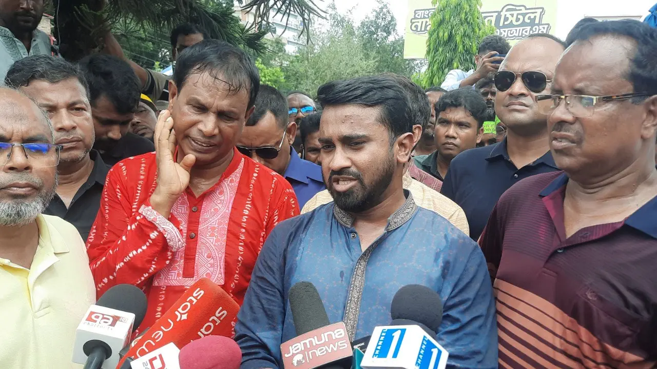 জামায়াত-এনসিপির লংমার্চ মূলত শেখ হাসিনাকে ফেরানোর লংমার্চ : রাশেদ খাঁন