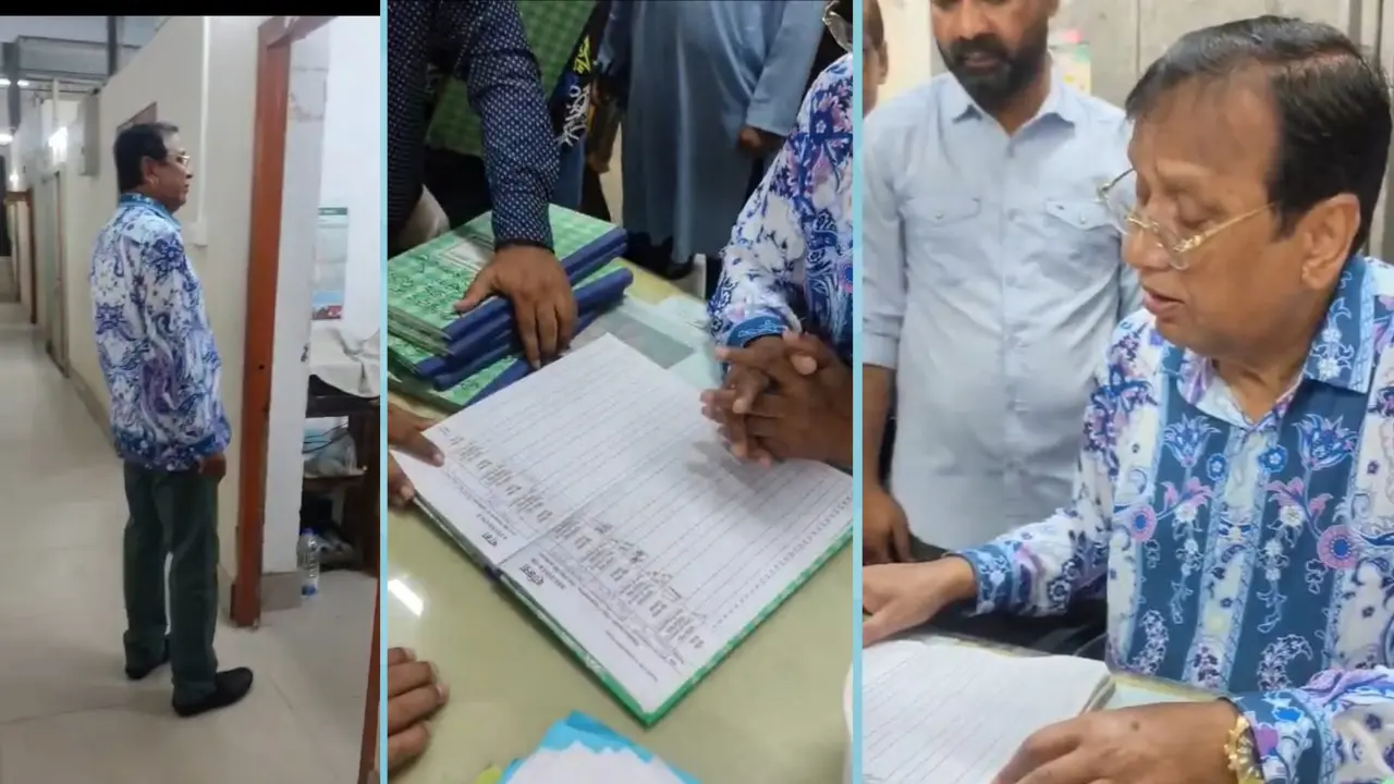 হঠাৎ খিলগাঁও কার্যালয়ে প্রশাসক, অনুপস্থিত কর্মকর্তারা পেলো শোকজ নোটিশ