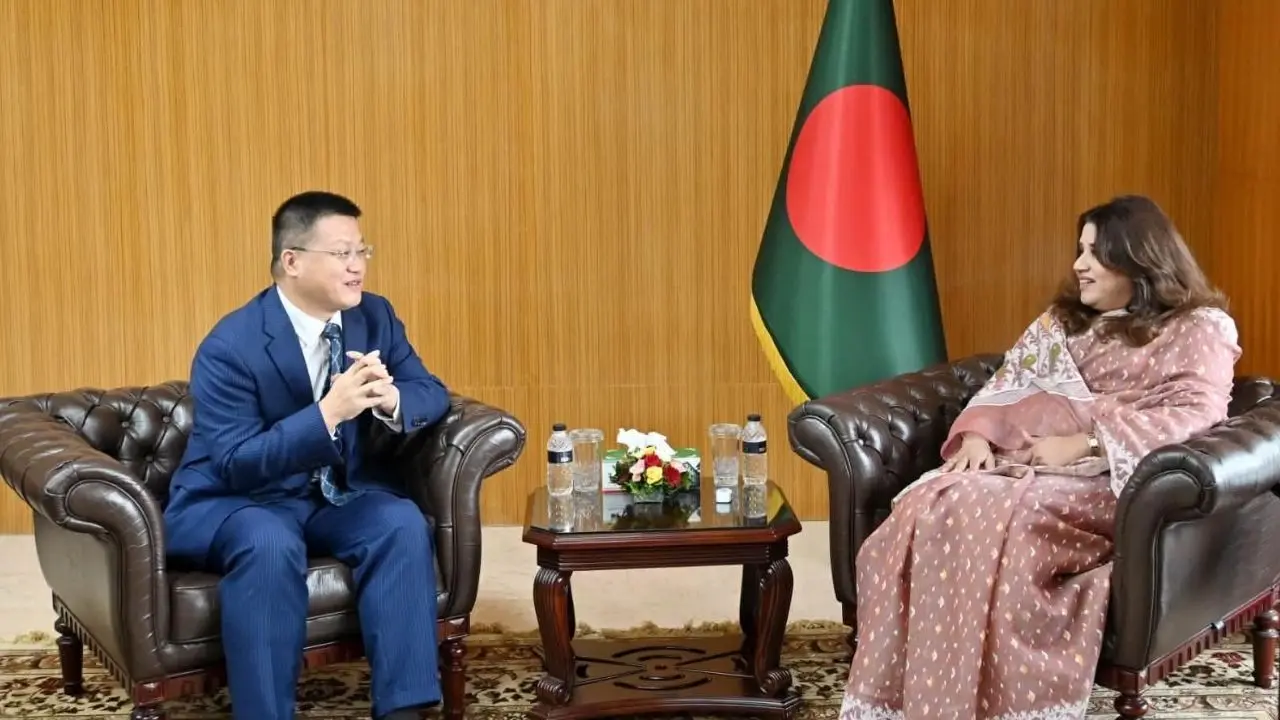 নারী উদ্যোক্তাদের একটি প্রতিনিধিদল নিয়ে শামা ওবায়েদকে চীন সফরের আমন্ত্রণ