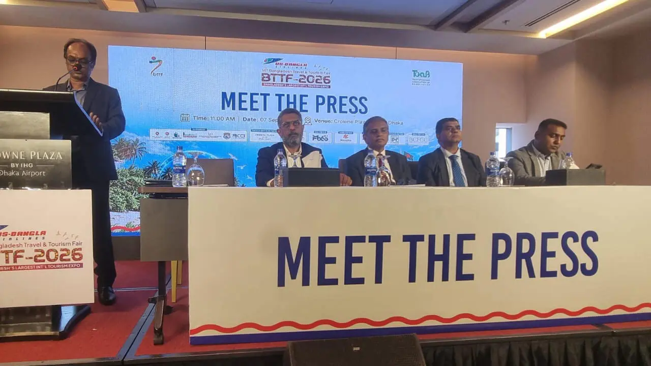 ২৯ অক্টোবর থেকে ঢাকায় পর্যটন মেলা, অংশগ্রহণ করছে ২০ দেশ