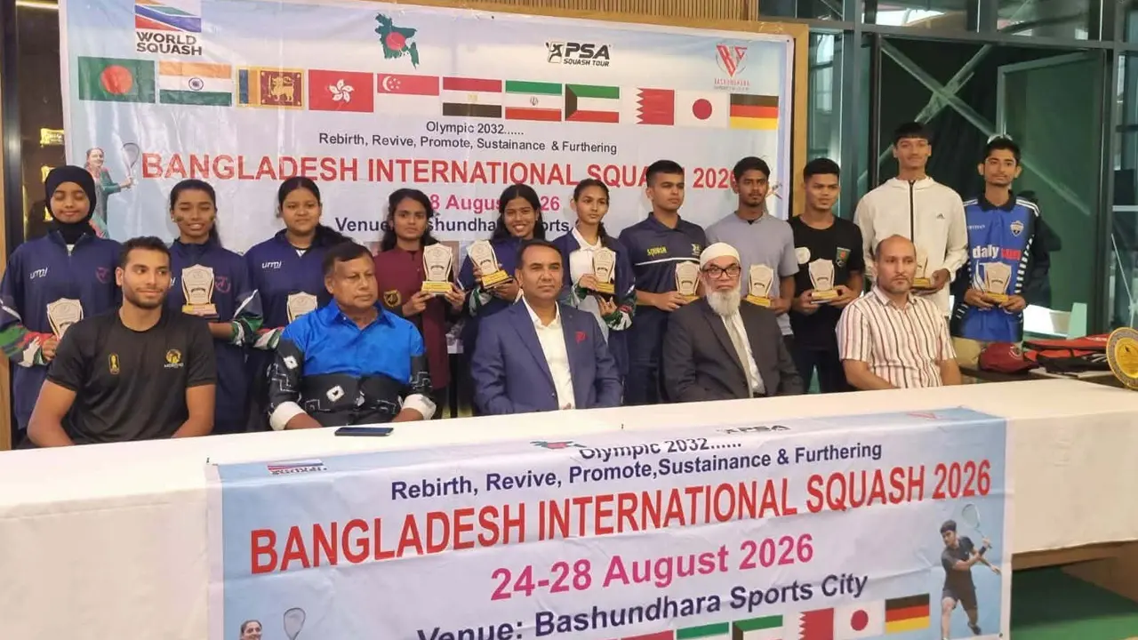 ‘স্থগিত’ স্কোয়াশ ফেডারেশন, স্থগিতের পরও আন্তর্জাতিক টুর্নামেন্ট