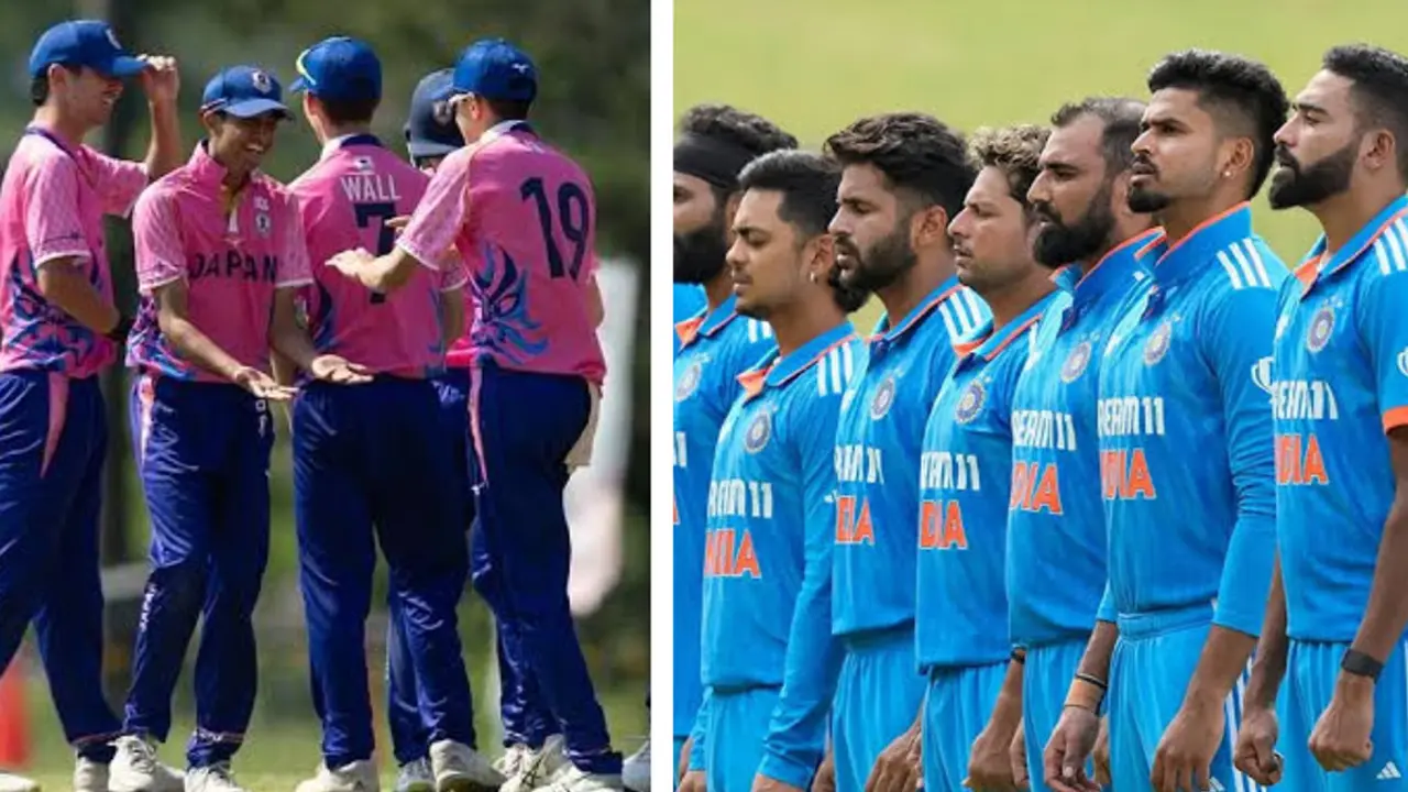 জাপানের সঙ্গে ভারতের ঐতিহাসিক ক্রিকেট ম্যাচ