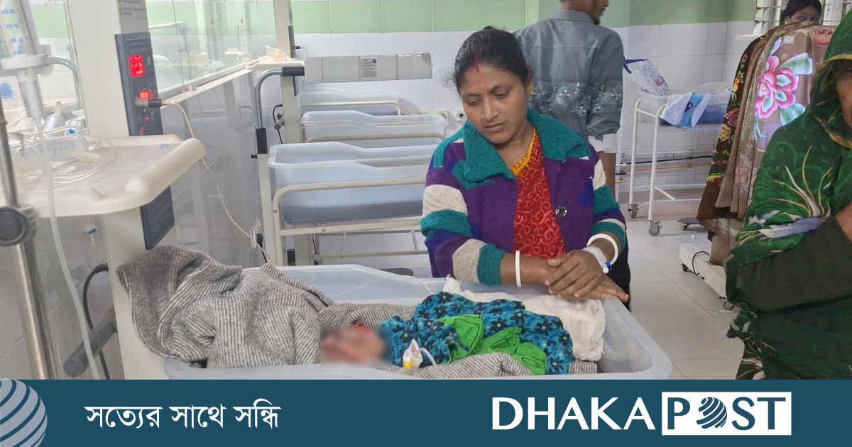 মাদরাসার মেঝেতে পড়ে ছিল নবজাতক, উদ্ধারের পর হাসপাতালে ভর্তি