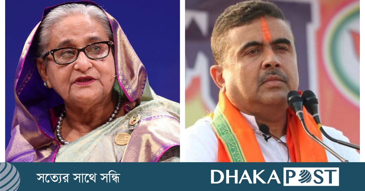 প্রধানমন্ত্রী হিসেবেই ফিরবেন হাসিনা, বললেন শুভেন্দু