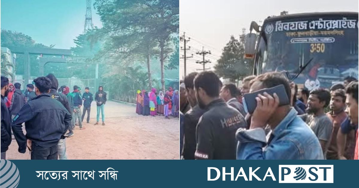 প্রশাসনের আশ্বাসে মহাসড়ক ছাড়লেন শ্রমিকরা