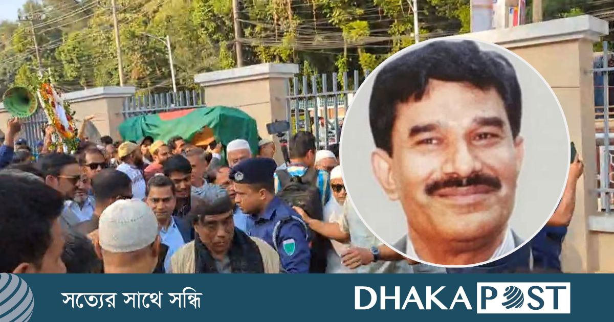 সিলেটে হারিস চৌধুরীর দেহাবশেষ, বিকেলে পুনরায় দাফন