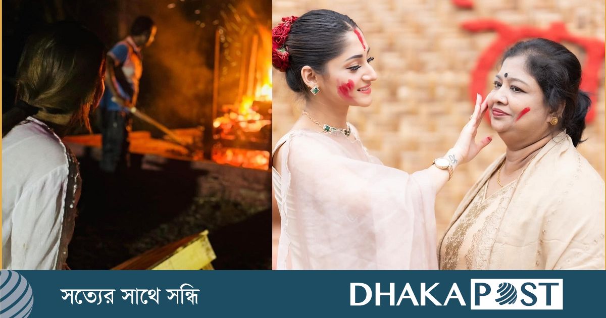 প্রয়াত মায়ের কাছে পূজা চেরির আবদার