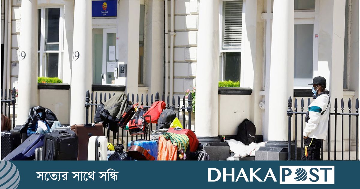 ব্রিটেনে বেড়েছে গৃহহীন অভিবাসীর সংখ্যা