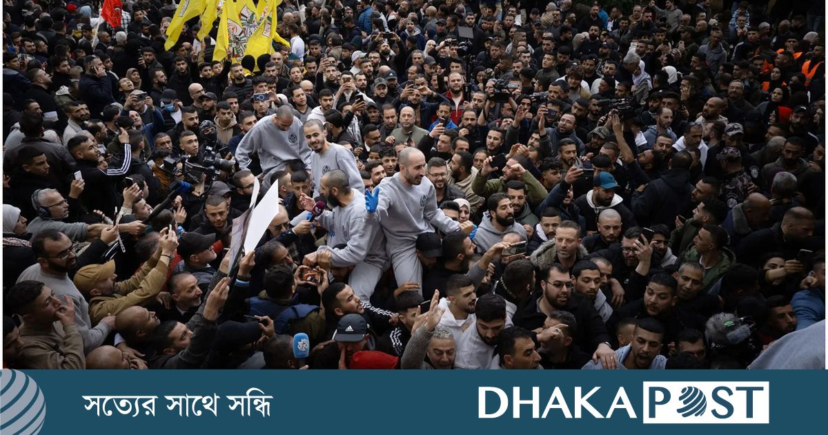 ২০০ ফিলিস্তিনি বন্দিকে মুক্তি দিয়েছে ইসরায়েল