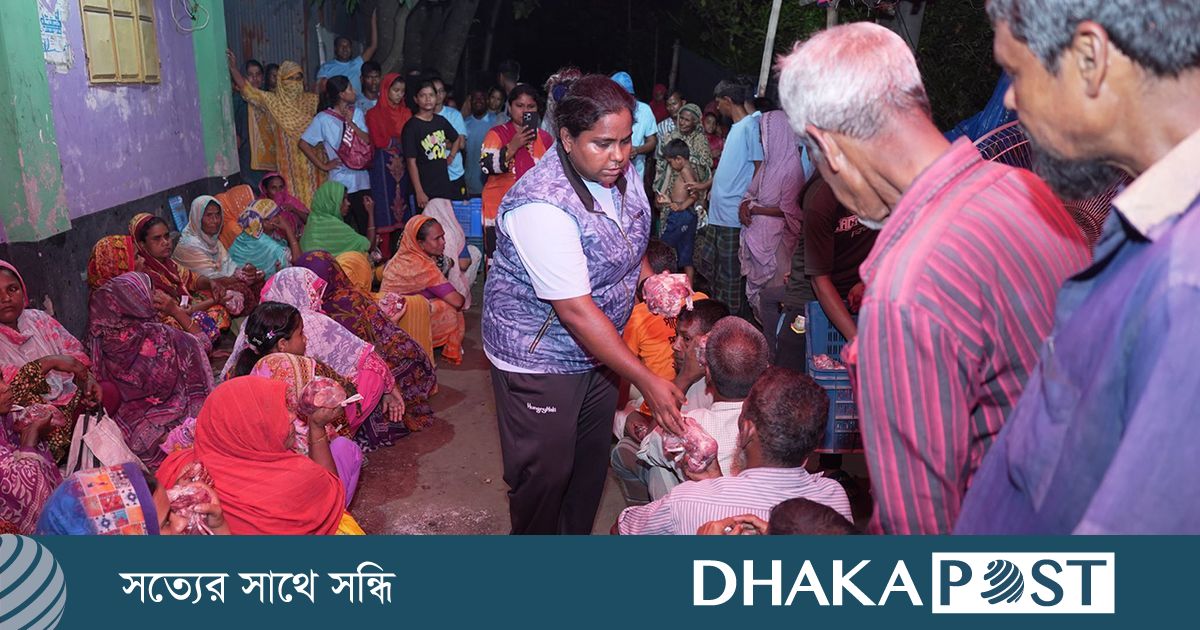 ১০ হাজার পরিবারের সঙ্গে বিথীর ঈদ আনন্দ ভাগাভাগি