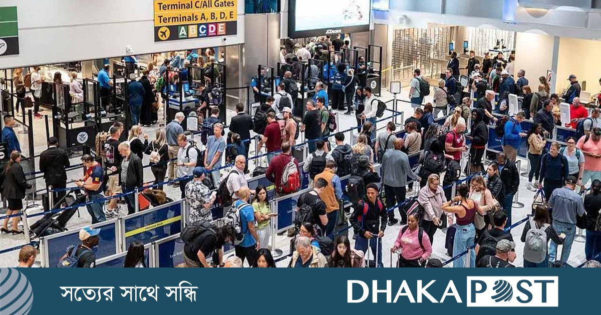 যুক্তরাষ্ট্রে শাটডাউনে বিপর্যস্ত আকাশপথ, একদিনে বাতিল ১৪০০’র বেশি ফ্লাইট