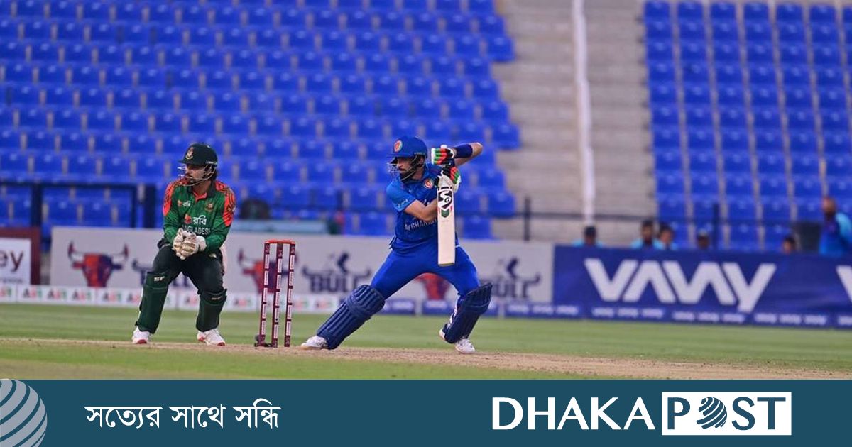 বড় রানে হেরে আফগানিস্তানের বিপক্ষে হোয়াইটওয়াশ বাংলাদেশ