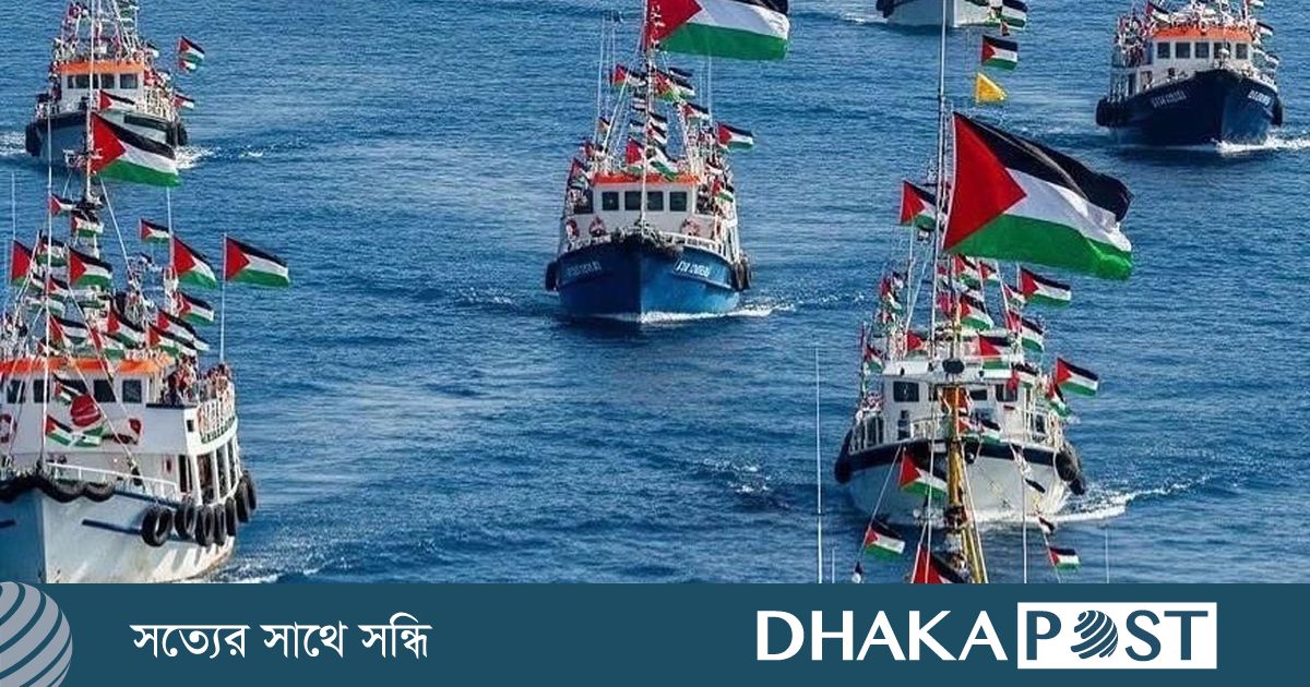 গ্লোবাল সুমুদ ফ্লোটিলার জাহাজ ডুবিয়ে দেওয়ার পরিকল্পনা ইসরায়েলের
