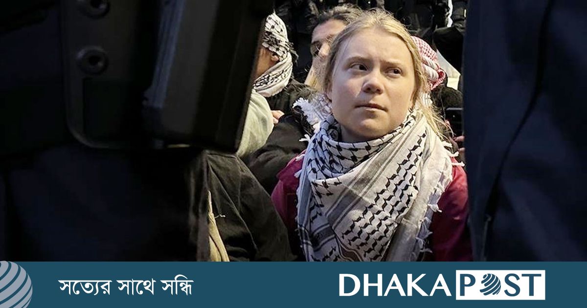 ফ্লোটিলা : গ্রেটাসহ ১৬৫ জন অভিযাত্রীকে গ্রিসে পাঠাচ্ছে ইসরায়েল