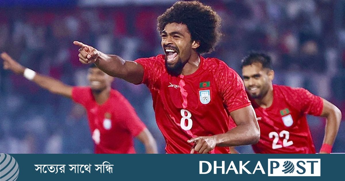 হামজার ফ্রি-কিকে বাংলাদেশের লিড