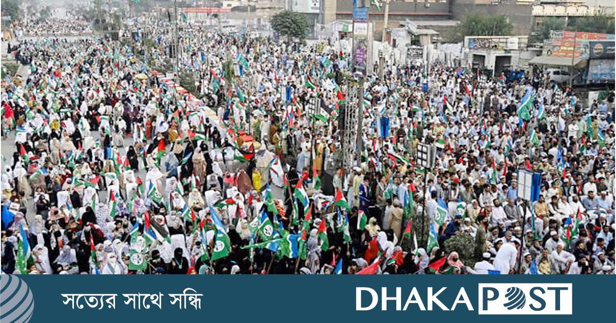পাকিস্তানে ইসরায়েলবিরোধী বিক্ষোভে ভয়াবহ সহিংসতা, নিহত ৫