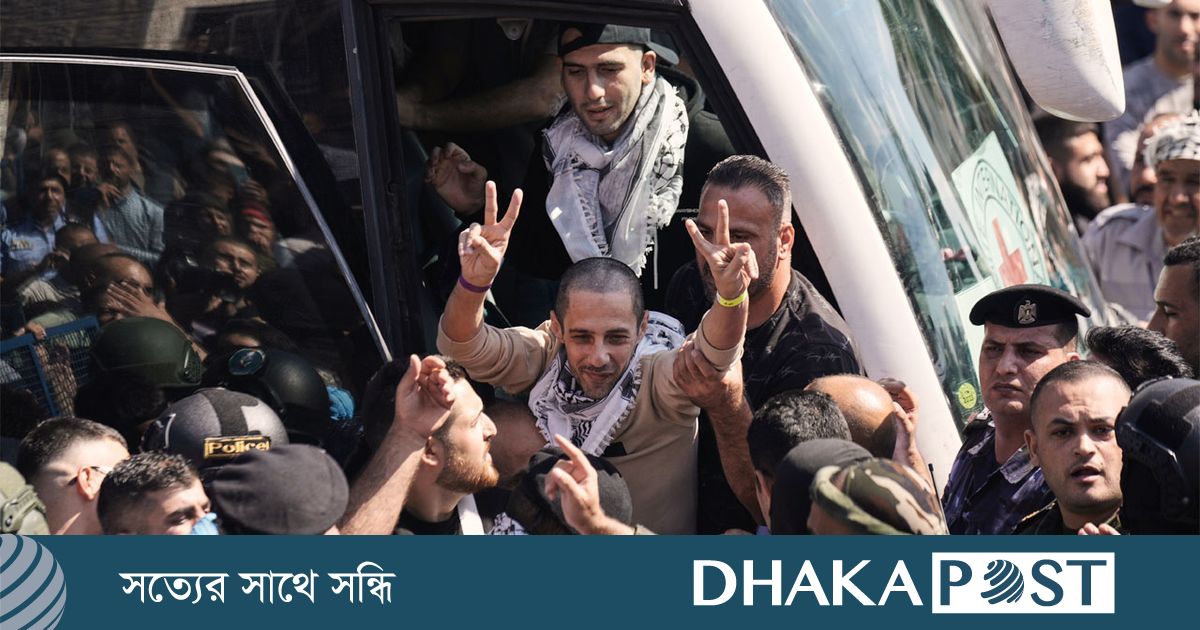 ৩ হাজার ৭০০ ফিলিস্তিনি কারাবন্দিকে মুক্তি দিলো ইসরায়েল
