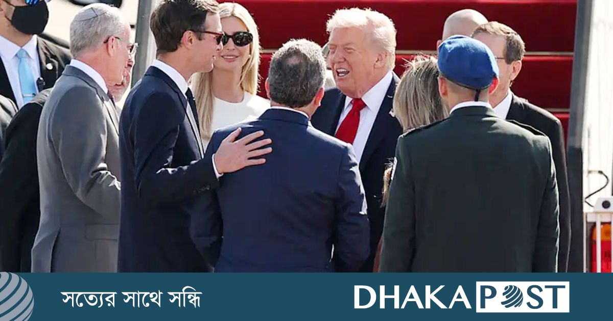 জিম্মিদের মুক্তি উপলক্ষ্যে স্ত্রী-কন্যাসহ ইসরায়েলে গেলেন ট্রাম্প