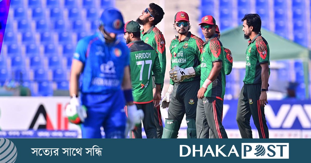মিরাজ-রিশাদের ঘূর্ণিতে দুইশর আগেই অলআউট আফগানিস্তান