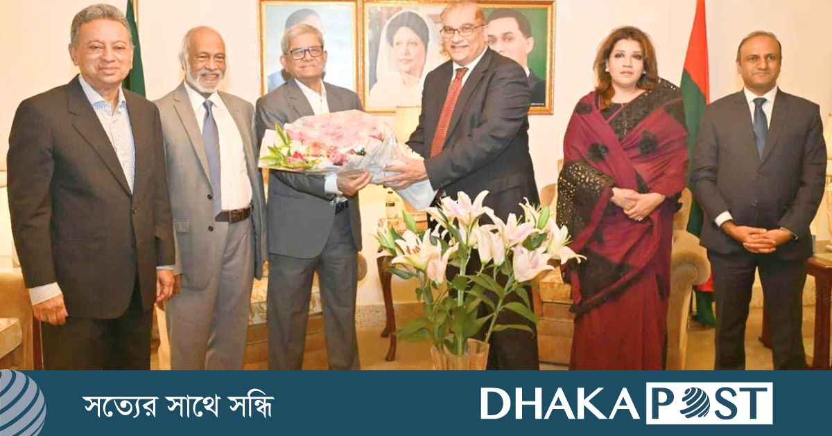 বিএনপি মহাসচিবের সঙ্গে পাকিস্তানি হাইকমিশনারের সৌজন্য সাক্ষাৎ