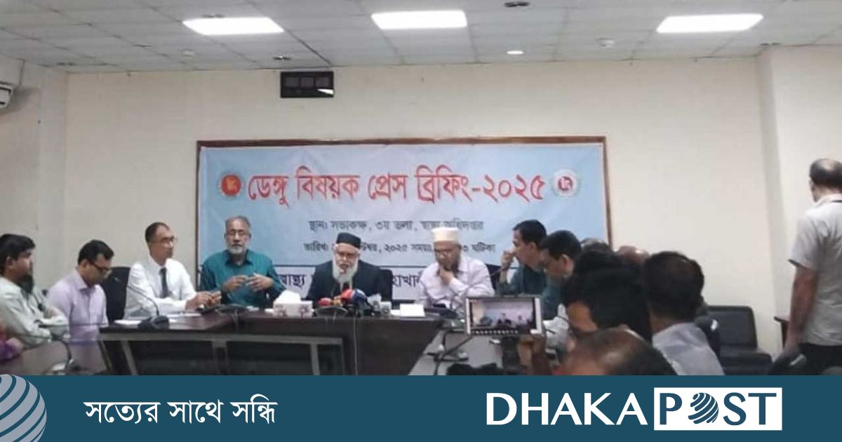 দেরিতে হাসপাতালে আসা অর্ধেক ডেঙ্গু রোগীই মারা যাচ্ছে ২৪ ঘণ্টার মধ্যে