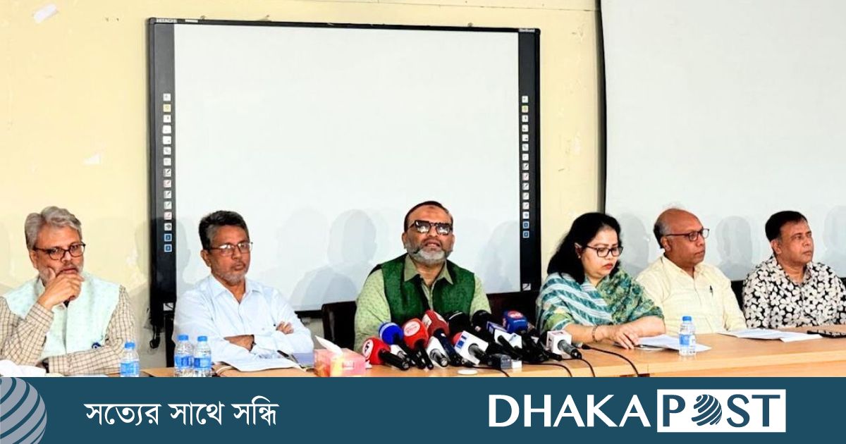 ডাকসু নির্বাচনের ব্যালট পেপার ছাপানো নিয়ে যা বললেন উপাচার্য