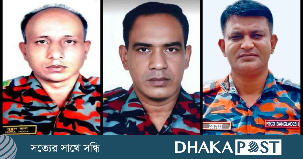 অগ্নিকাণ্ডে ৩ ফায়ার ফাইটারসহ ৪ জনের মৃত্যুতে প্রধান উপদেষ্টার শোক