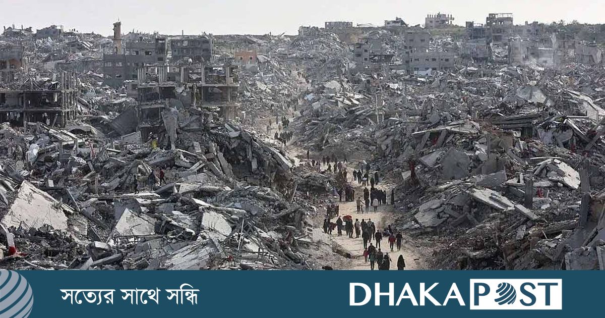 গাজায় ভয়াবহ হামলা, শহর ছাড়ছে হাজারো ফিলিস্তিনি