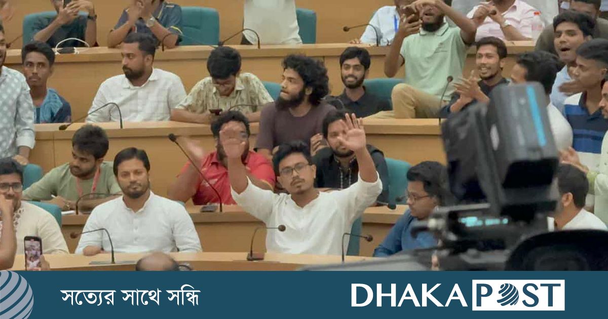 এটা আমার নয়, ঢাকা বিশ্ববিদ্যালয়ের সব শিক্ষার্থীর বিজয় : জিএস ফরহাদ