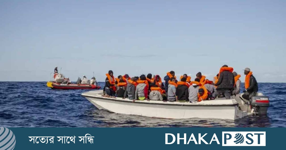 লিবিয়ার উপকূলে শরণার্থী বহনকারী নৌকায় আগুন, নিহত অন্তত ৫০