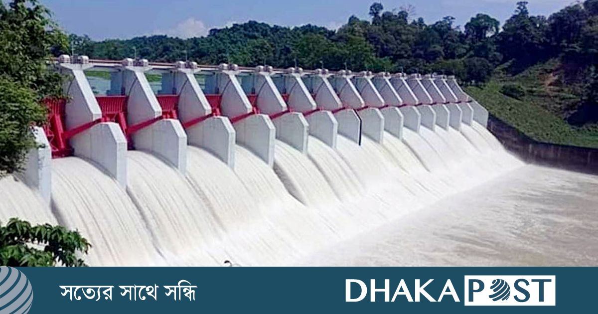 ফের খুলে দেওয়া হলো কাপ্তাই বাঁধের ১৬ জলকপাট