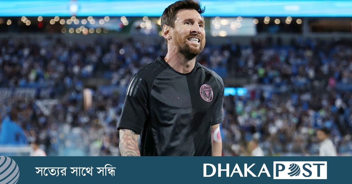 মেসির পেনাল্টি মিসের দিনে বড় হার মায়ামির