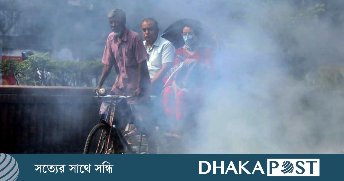 বৃষ্টির পরও ঢাকার বাতাস ‘অস্বাস্থ্যকর’