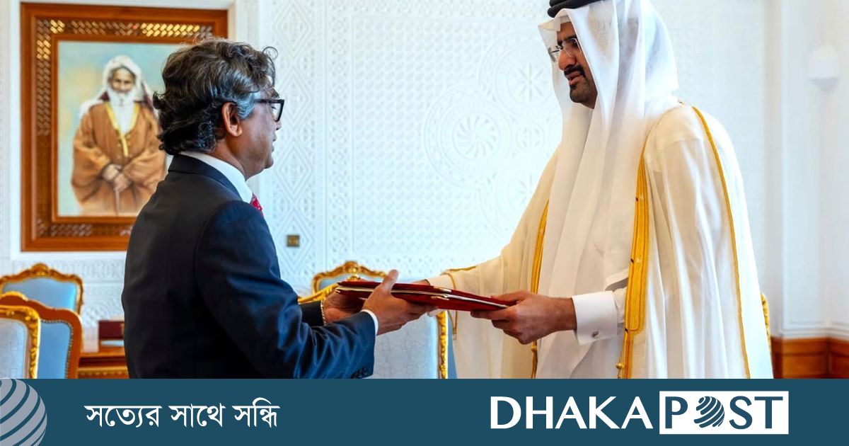 কাতারের ডেপুটি আমিরের কাছে বাংলাদেশের রাষ্ট্রদূতের পরিচয়পত্র পেশ