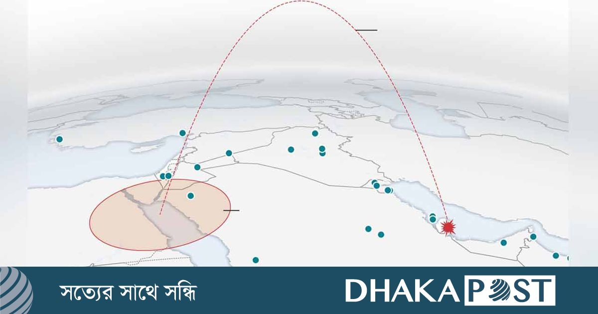সৌদি আরবের ওপর দিয়ে মিসাইল পাঠিয়ে কাতারে হামলা চালায় ইসরায়েল