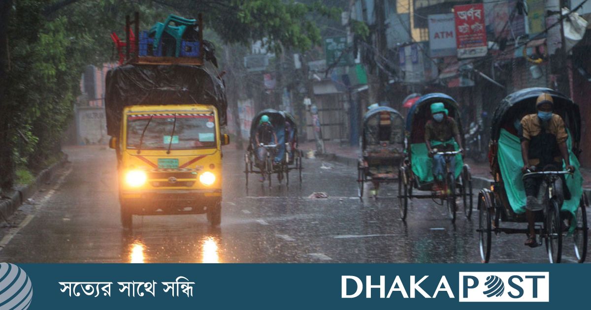 চার বিভাগে ভারী বৃষ্টির আভাস