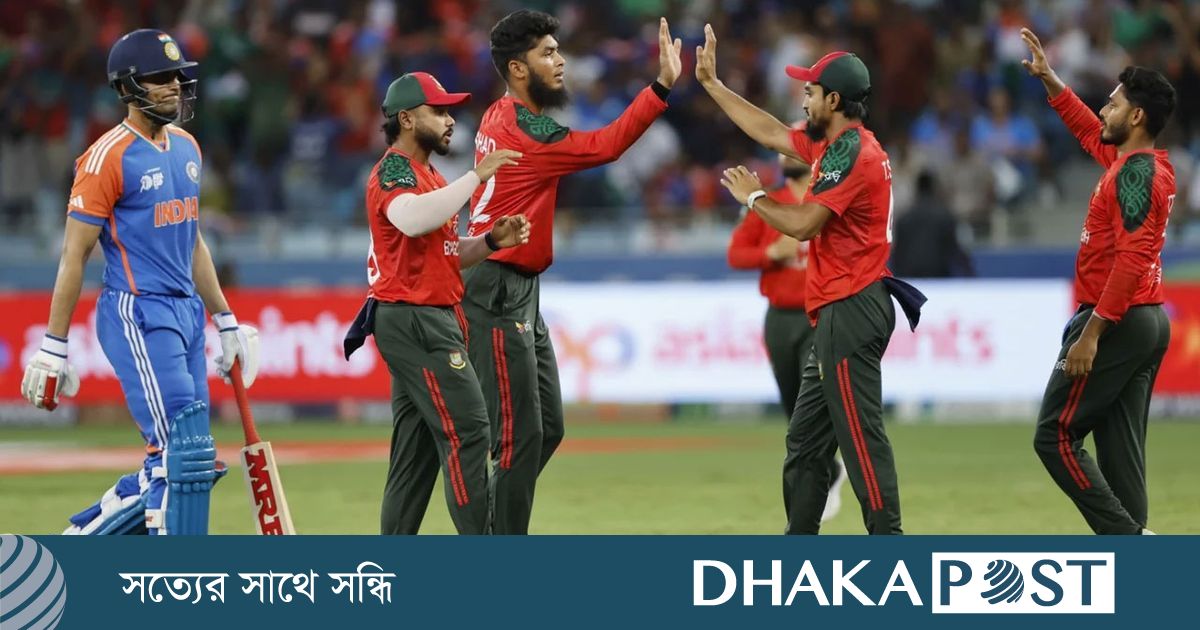 বাংলাদেশকে ১৬৯ রানের লক্ষ্য দিল ভারত